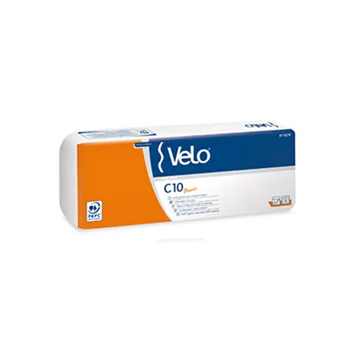 IGIENICA VELO C10 P.P. RT. 120 – Carta igienica rotolino pura