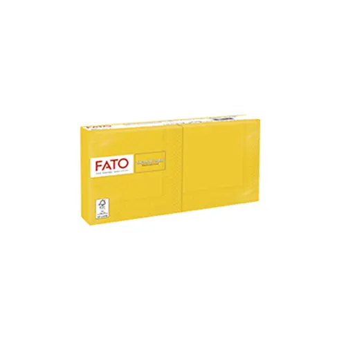 SALVIETTE 24X24 2 V. GIALLO PZ. 2400 – Tovagliolo cm