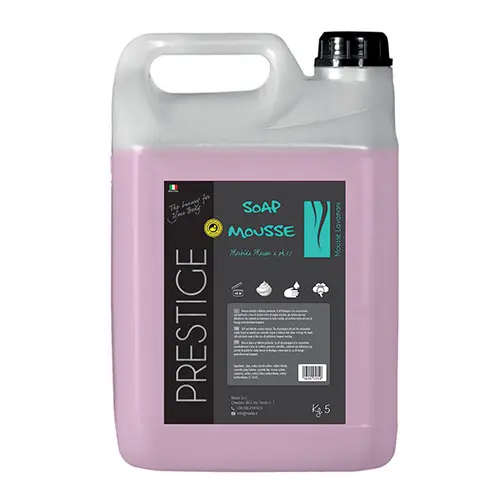 SOAP MOUSSE KG. 5 – Lavamani neutro in schiuma Mousse morbida,