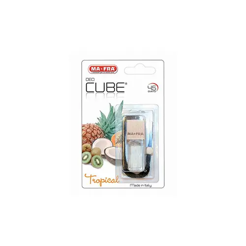 DEO-CUBE TROPICAL – PROFUMATORE LIQUIDO PER AUTO A LUNGA DURATA