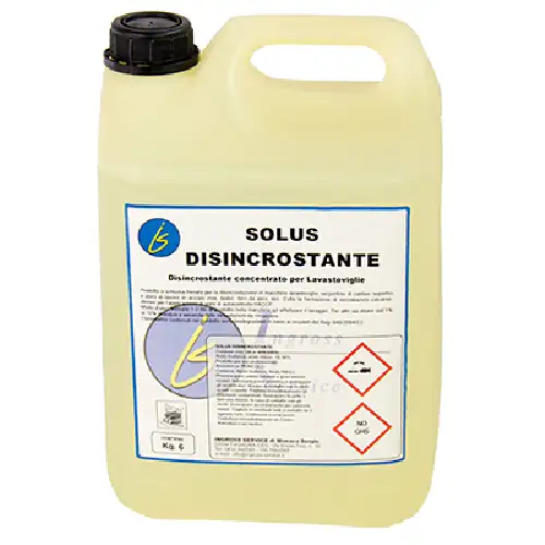SOLUS DISINCROSTANTE Kg. 6 – Disincrostante acido anticalcare esente