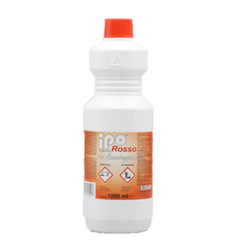 IPO ROSSO LT. 1 – Ipoclorito di sodio concentrato al 6% di cloro