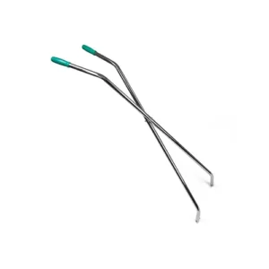 MANICO METALLO PER FORBICE – Manico in acciaio cromato con vite