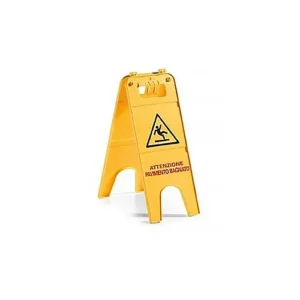 SEGNALE PAVIMENTO BAGNATO – Per un forte messaggio per la sicurezza