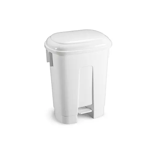 CONTENITORE DERBY lt. 60 BIANCO – Pattumiera robusta completamente