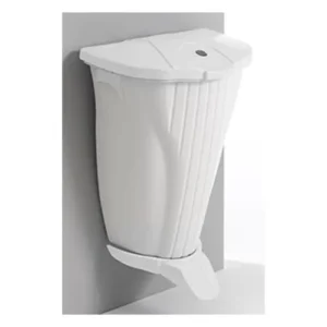PATTUMIERA WALL-UP PEDALE BIANCA – Contenitore sospeso con pedale ,