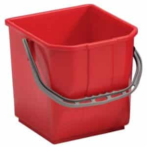SECCHIO PLASTICA ROSSO RICAMBIO lt. 25 – Secchio in materiale