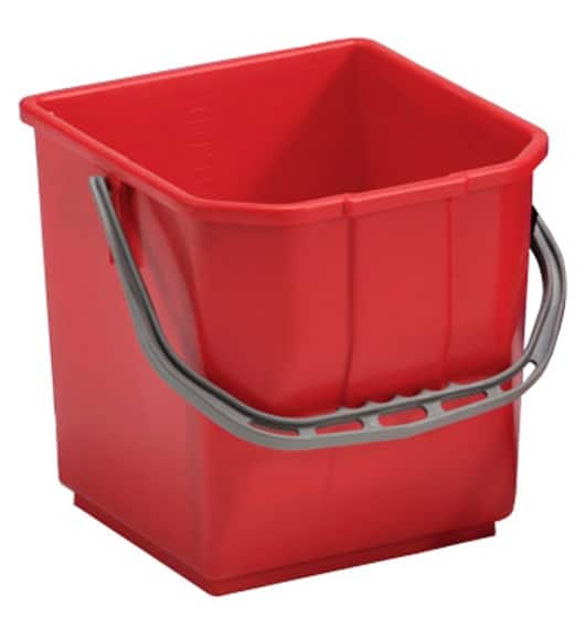SECCHIO PLASTICA ROSSO RICAMBIO lt. 25 – Secchio in materiale