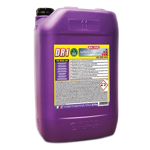 UNIKA-RINSE AID-DR1 KG. 25 – BOOSTER DASCIUGATURA NANOTECNOLOGICO