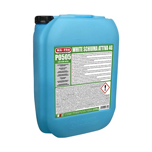 WHITE SCHIUMA ATTIVA 4G KG. 25 – SCHIUMOGENO AD EFFETTO PERSISTENTE